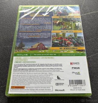 Farming Simulator, Xbox 360 (nová nerozbalená hra) - 2