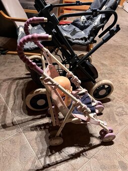 kočárek hole Baby Anabel + panenka + kočárek hluboký - 2