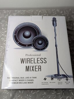 Dopesheng professional wireless mixer, nový, rozbalené - 2