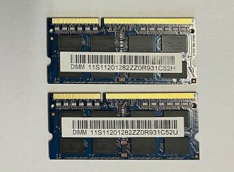 8 GB RAM DDR3 pro notebooky - 1600 MHz, CL11 - 2