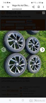 Vega alu kola Superb 3 i 4 Passat R18 ET44 - 2