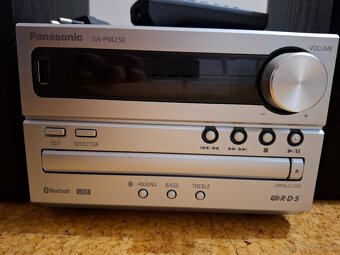 Panasonic rádio+ přehrávač na USB, CD, DVD a Bluetooth - 2