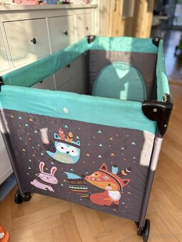 Dětská skládací postýlka petice§mars - 2