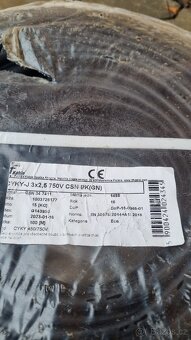 Kabel Cyky-J 3x2.5  100m. - 2