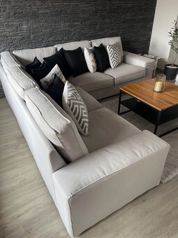 Sedací souprava Ikea Kivik 5 míst + taburet - 2