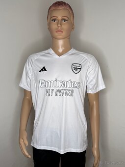 Arsenal FC Adidas dres Smith Rowe 10 bílý M - 2