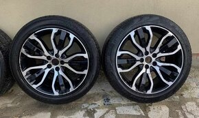 Alu 21" 5x120 originál Land Rover pneu 275/45 R21 - 2