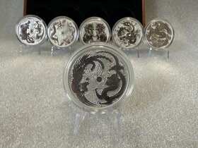 Serie Chinese Myths and Legends 7x 1oz stříbrné mince - 2