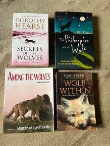 Knihy o vlcích v AJ / Books about wolves - 2