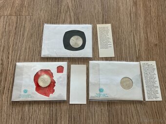 Numismatické mincovní dopisy Československo Slovensko mince - 2