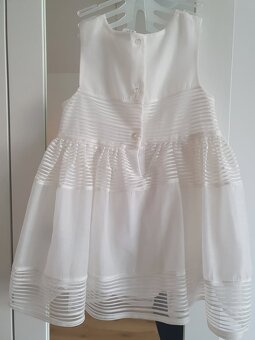 Bílé šaty H&M vel 92 - 2