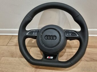 AUDI RS PERFOROVANY ZKOSENY VOLANT - 2