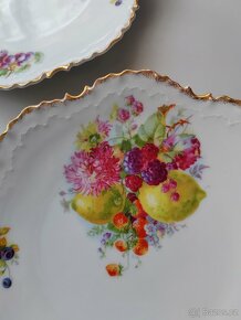 Vynikající porcelánový talíře od manufaktury Bauscher Weiden - 2