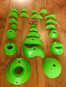 Nové lezecké chyty THEREX Boulder set - 23 kusů - 2