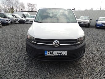 VW Caddy 2.0TDi,75kw,5míst,2018,ČR,2maj.2xšoupačky,-21%DPH - 2