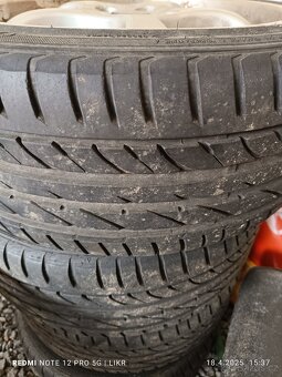 Sada Alu kol s pneu na BMW - 2