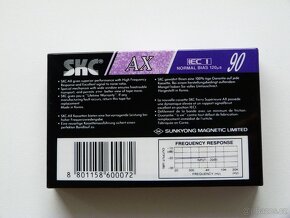 audio kazeta SKC AX + SKC ZX - 2
