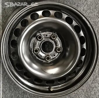 Plechové disky 5x112 ET33 6,5Jx16 57,1 - VW Sharan - 2