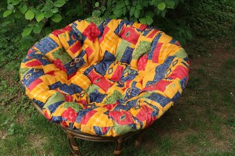 Ratanové křeslo/ papasan - 2