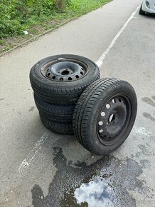 Sada letních pneu s plechovými disky R14 175/65 - 2