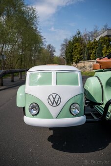 Veterán Piaggio Vespa Scooter VW sidecar (1977) - 2