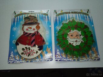 Christmas Suncatcher decoration - 4 ks - 2