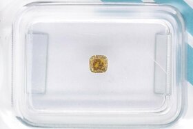 Diamant - Nat. Fancy Intense Brownish Yellow - 0,23ct - VS1 - 2