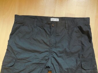 pánské Watsons tm.šedé kraťasy plátno 56/XL/38 p.102cm - 2