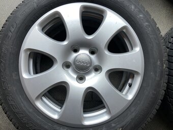 Alu kola AUDI Q7 + TOUAREG 18" 5x130 zimní DUNLOP 235/60R18 - 2
