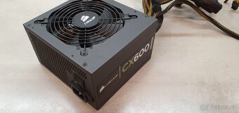 zdroj Corsair CX600 V2 80plus (účinnost 85 %) - 2