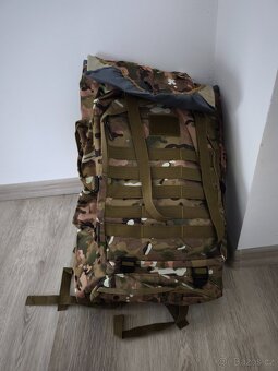 Nový outdoorový taktický batoh 80L - 2