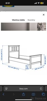 Postel Ikea Hemnes - 2
