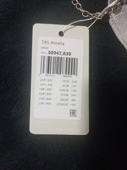 NOVÁ kabelka Tamaris AMALIA silver - 2