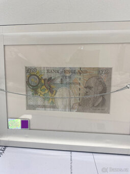 Banksy Di-Faced Tenner, COA Galerie Stevea Lazaridese - 2