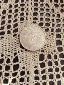 Stříbrná Mince 20 kčs - 2