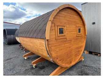 Sudová sauna s předsíní 3,5 m, 2 místnosti, cedr - 2