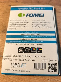 FOTOPAPÍR (10x15 CM) 45ks - 2