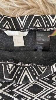 Dámská vzorovaná teplejší sukně H&M vel.S/M - 2
