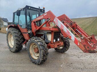 Traktor, ne zetor, case ih 745, s nakladacem - 2