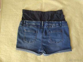 Těhotenské riflové kraťasy/šortky C&A 48 - 2
