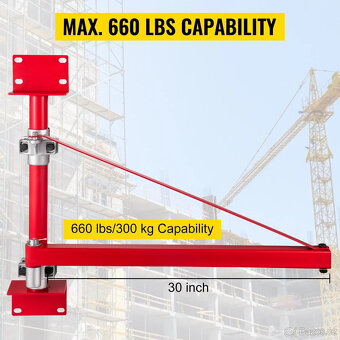 Výkyvné rameno pro navijáky - 2