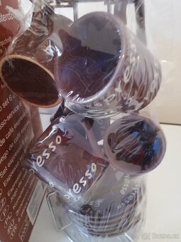 Set - sada šálků na espreso se stojánkem - 2