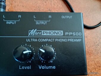 Phono PP500 gramofonový předzesilovač - 2