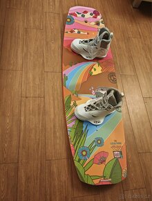 Wakeboard prkno + vázání + boty - 2