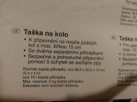 Prodám tašku na kolo - 2