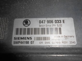 prodam ridici jednotku na skoda fabia 1 , 1.4mpi - 2