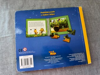 Dětská kniha s puzzle Včelka Mája - 2