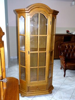 rustikální univerzální jednodveřový skleník/knihovna - 2