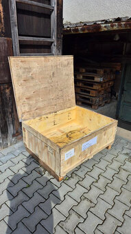 Dřevěná bedna – box – paleta - 2