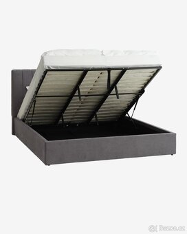 Postelový rám HASLEV s úložným prostorem - 2